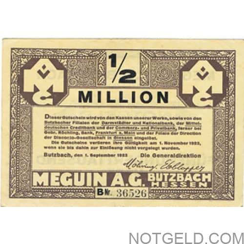 Butzbach (.5 Million)