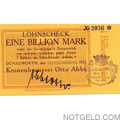 Donauwoerth (1 Billion)!