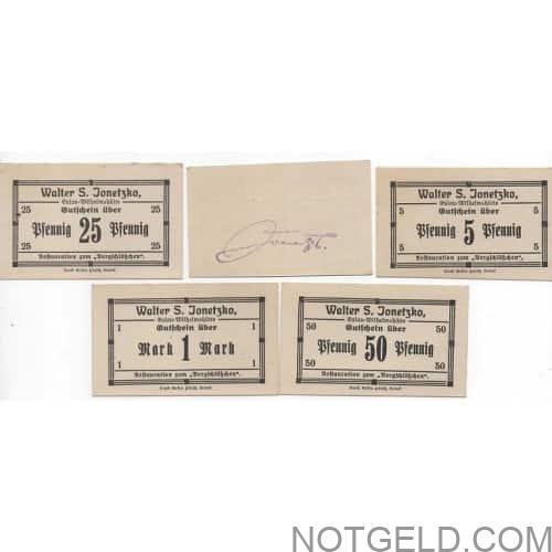 Gross-Eulau - very scarce set of 5!