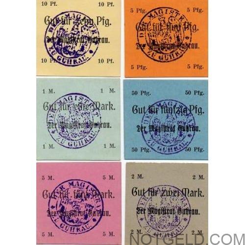 Guhrau - set of 6 (1914)