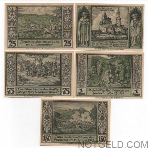 Laehn - set of 5 (green)