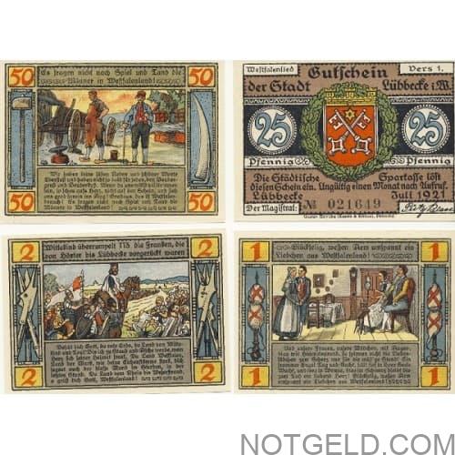 Luebbecke - set of 4