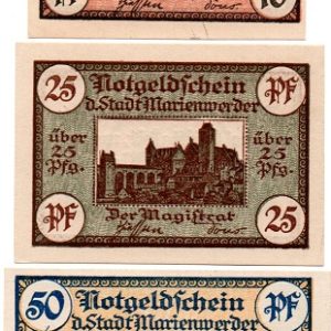 Marienwerder - German/Polish set of 3