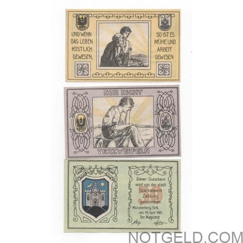 Muensterberg - uncommon set of 3