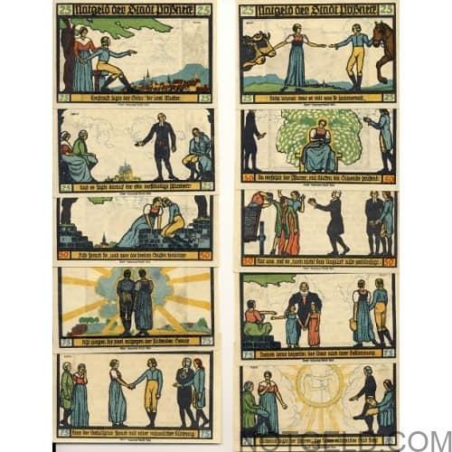 Poessneck - set of 10