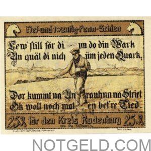 Rotenburg - set of 1 x 25pf