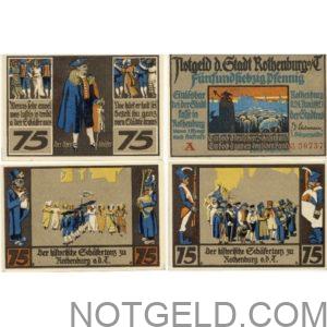 Rothenburg - set of 4