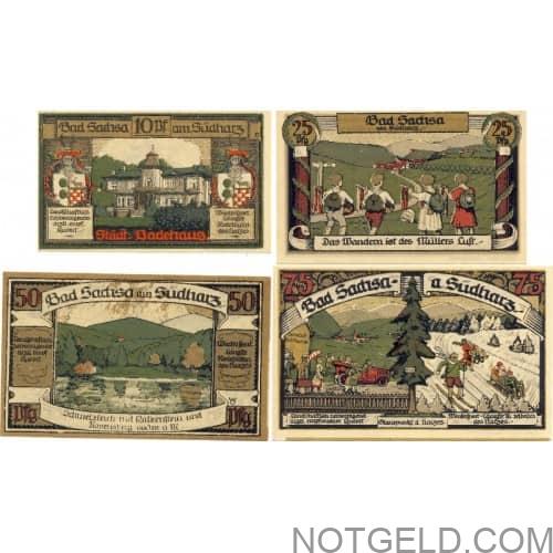 Sachsa, Bad - set of 4