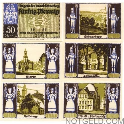 Schneeberg - set of 6