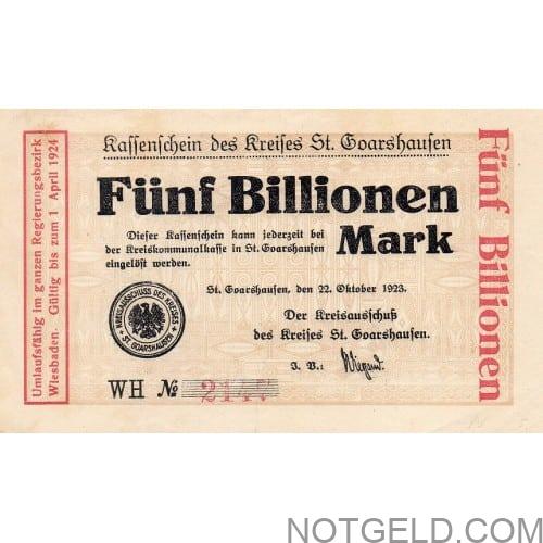 St. Goarshausen (5 Billion)!