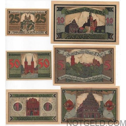 Stargard - set of 6