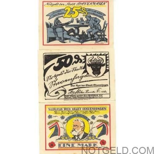 Stavenhagen - set of 3 (no serials)