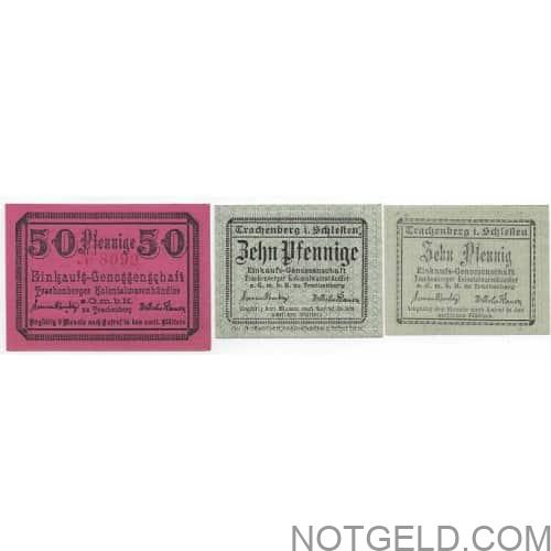 Trachenberg - 3 uncommon/scarce pieces