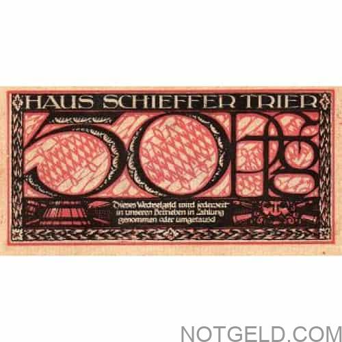 Trier - rare serienscheine piece!