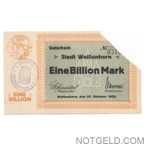 Weissenhorn (1 Billion)!