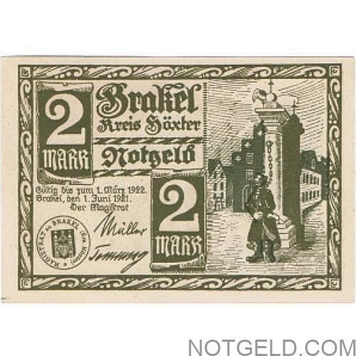 Brakel 'chained Jew' (green)