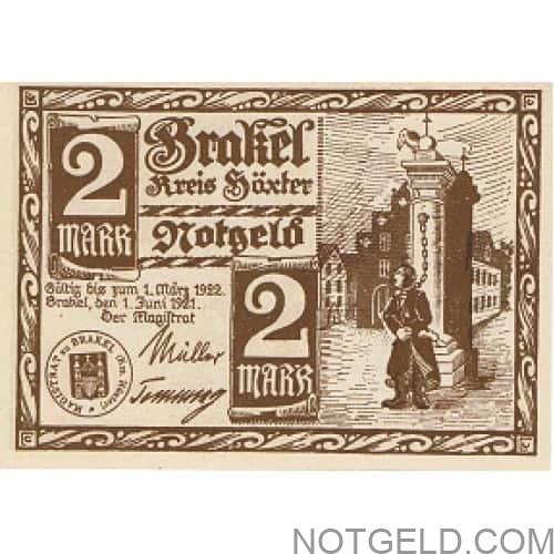 Brakel 'chained Jew' (brown)