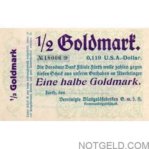 Furth - half goldmark