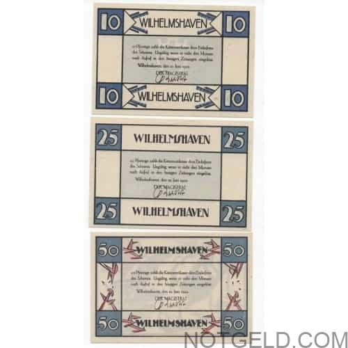 Wilhelmshaven - set of 3