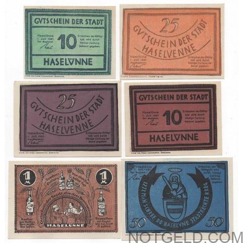 Haseluenne - 7 pieces