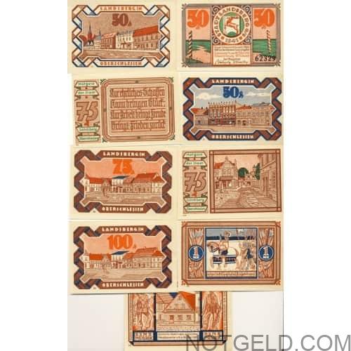 Landsberg - (20.3.1921) - set of 9!