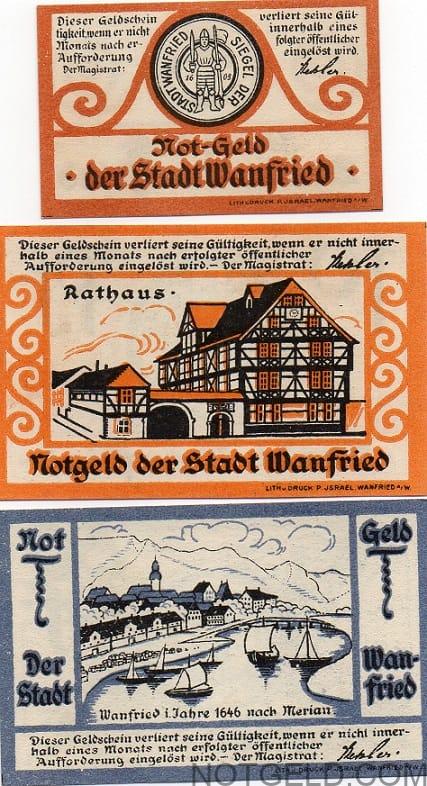 Wanfried set of 3!