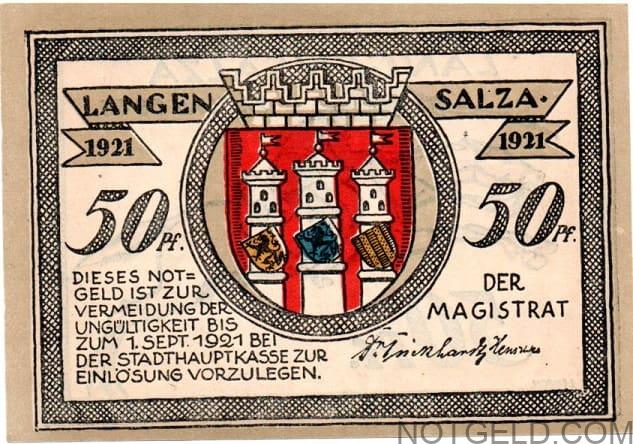 2 serienscheine print error notes - Image 5