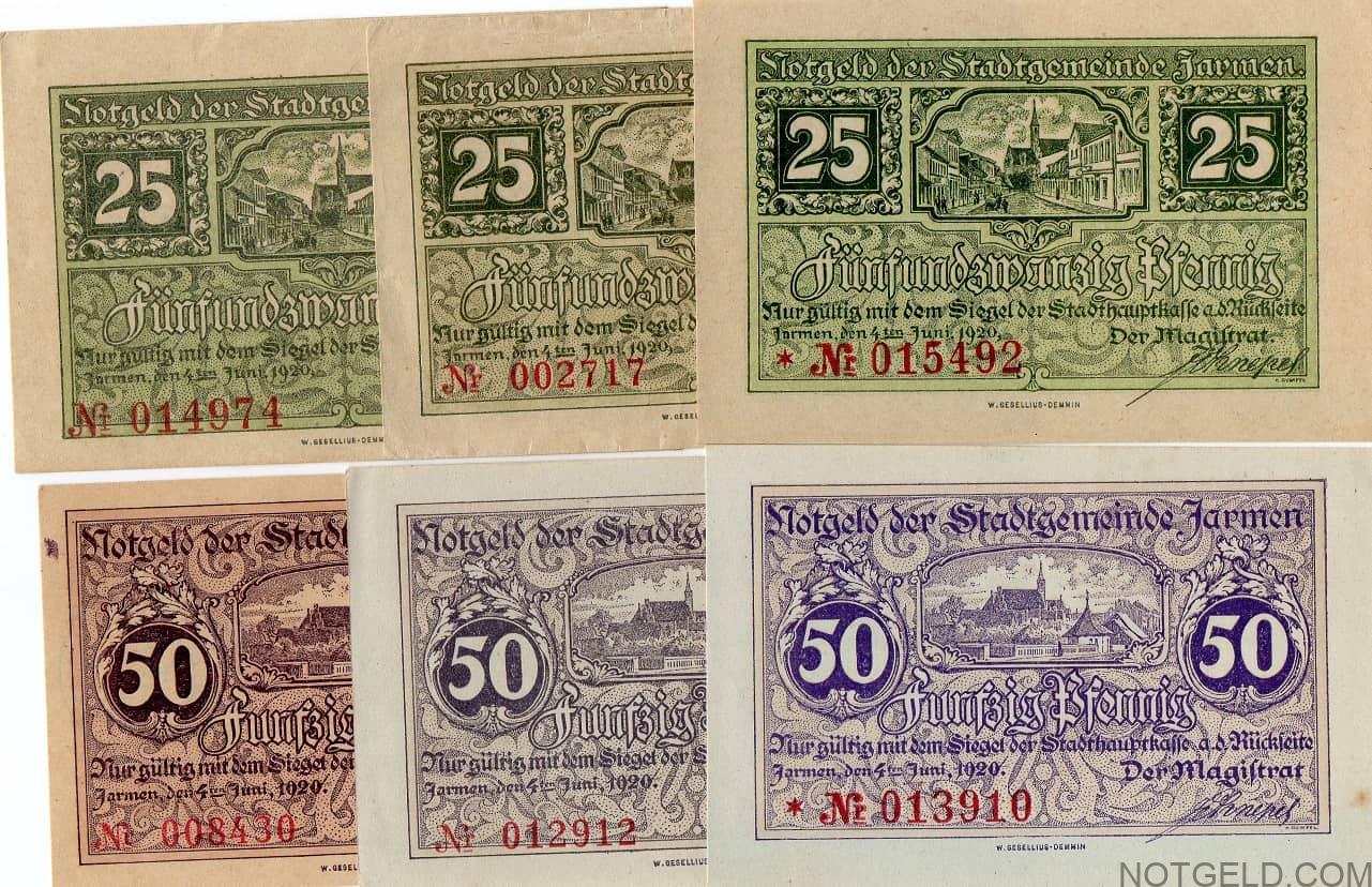 Jarmen - 6 variants!
