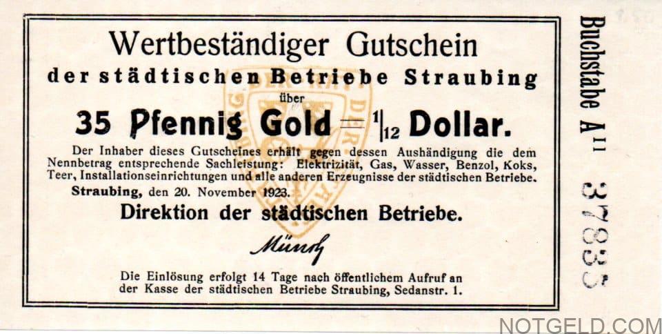 Straubing - 35gpf