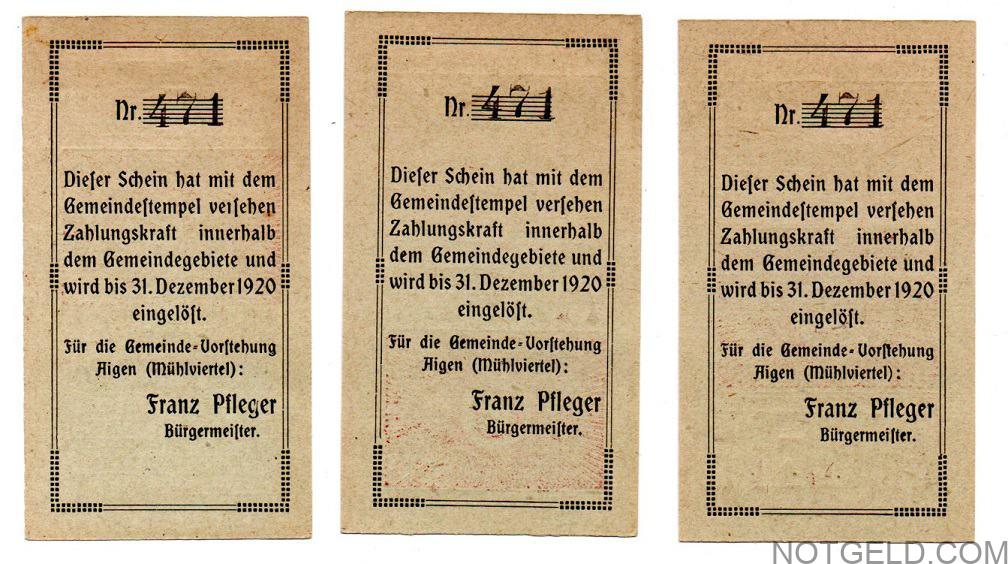 Aigen scarce set of 3 (limited edition 500)! B - Image 3