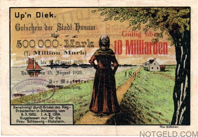 Husum 10 Milliarden (B) - on lottery ticket!!