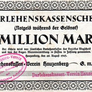 Hauzenberg 1 million