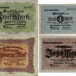 Marktredwitz  1+5+10+20m (1918)!