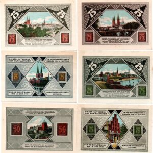 Luebeck 6 coloured (stamp exhibition)