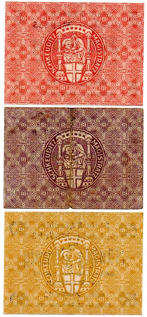 Schkeuditz - uncommon set of 3 (1917)! - Image 2