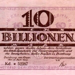 Duisburg (10 Billion)! (uncatalogued)