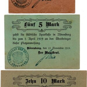 Noerenberg 3 - Magistrat stamp -(German-Polish)!!