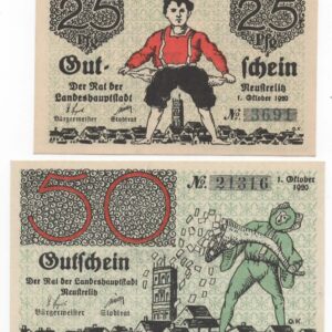 Neustrelitz - set of 2!