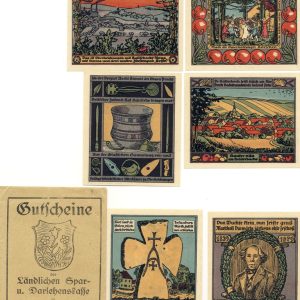 Oberheldrungen - set of 6 (+envelope)!
