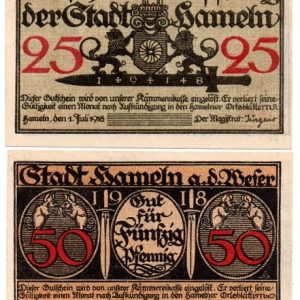 Hameln - set of 2 (Pied Piper)! (no serials)