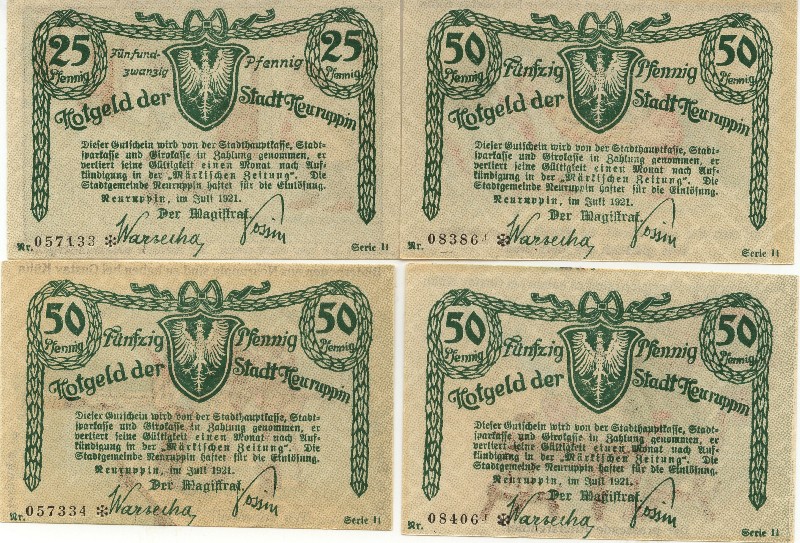Neuruppin - set of 4 comical! - Image 2