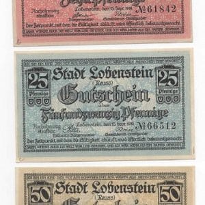 Lobenstein - set of 3