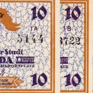 Friedrichroda -uncommon complete set of 15 pieces